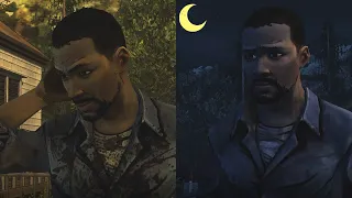 Choosing Day vs Night Differences | All Variation | Walking Dead Season 1