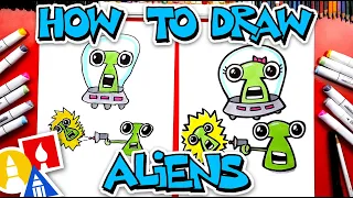 How To Draw Funny Cartoon Aliens