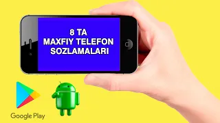 ANDROID SIRLARI — 90% FOYDALANUVCHI XABARSIZ BO’LGAN 8 AJOYIB FUNKTSIYALAR