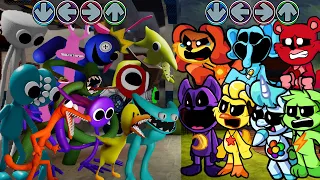 FNF New Smiling Critters Poppy Playtime Chapter 3 Vs All Rainbow Friends Cover | Friday Night Funkin