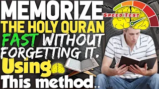 How to Memorize Quran Fast and not Forget it | How to Memorize Quran | Memorize the Quran | Quran