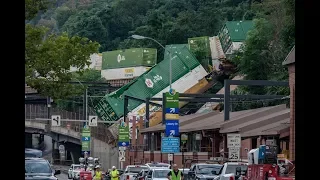 21Q Wreaks Havoc in Station Square - NS 21Q Derailment Cleanup