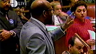 CHICAGO MAYOR HAROLD WASHINGTON | City Council | December 1st and 2nd 1987 | Part 3 of 3