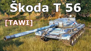 World of Tanks Škoda T 56 - 10 Kills 7,4K Damage