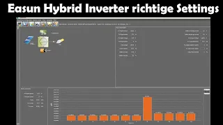 EASUN Hybrid Wechselrichter - RICHTIGE EINSTELLUNGEN! Komplette Anleitung! Deutsch / 2022