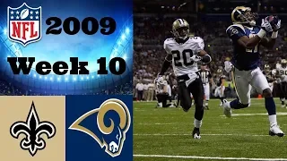 New Orleans Saints vs. St. Louis Rams | NFL 2009 Week 10 Highlights