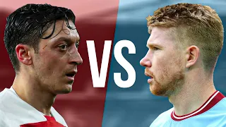 Mesut Özil VS Kevin De Bruyne - Who Is Better? - Crazy Passes & Dribbling Skills - HD