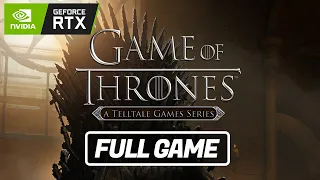 Game of Thrones: A Telltale Games Series - FULL GAME - Gameplay / Walkthrough [PC 4k 60 FPS]