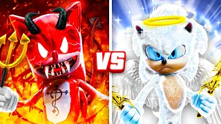 ANGEL Sonic vs. DEMON Sonic! (GTA 5 RP)