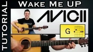 Avicii Wake Me Up de Avicii Tutorial guitarra español Como tocar guitar avicii