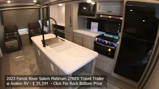 2023 Salem Platinum 27REX Travel Trailer Walk Through Stock 10996
