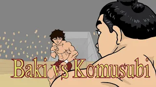 Baki vs Komusubi Баки против Комусуби