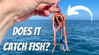 I Tried Fishing Offshore With An ARTIFICIAL OCTOPUS Jig!