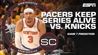 How many HITS can the Knicks SURVIVE as Pacers FORCE a Game 7? 👀 | SportsCenter