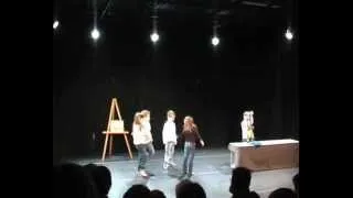 Spectacle de l'école communale de Humain