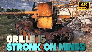 Grille 15: Mines, rare west flank storry - World of Tanks