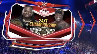 WWE REGINALD VS R TRUTH 07/26/21