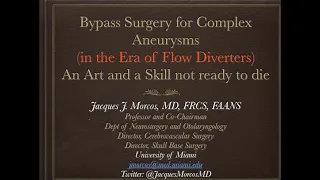 Bypass Surgery for Complex Aneurysms