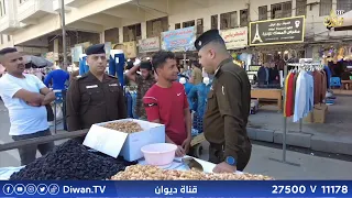 بالفيديو : هكذا تعامل العقيد عزيز ناصر مع اصحاب العربات المتجاوزة في منطقة الشورجة