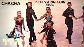 Dutch Open Assen 2022 | Cha-Cha-Cha | WDC Professional Latin Final