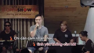 [Karaoke] Suy nghĩ trong anh (Khắc Việt) | Quang Phúc | OpenShare (Live Acoustic)