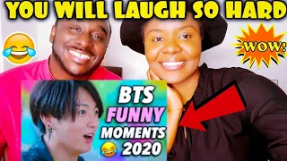 BTS funny moments 2020- try not to laugh part 2 reaction  | BTS REACTION