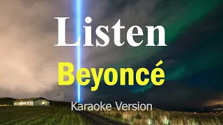 Listen - Beyoncé (Karaoke Version)