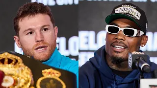 Canelo Alvarez gets PISSED at Jermell Charlo for Calling him Out for 10 YEARS to Fight: PRESS CONF.