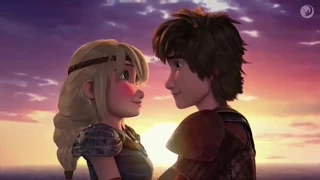 HICCSTRID KISS SEASON 6 Hiccup Says I Love You To Astrid!