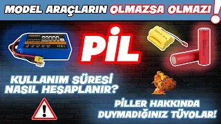 PİL'LER HAKKINDA DETAYLI BİLGİLER / INFORMATION ABOUT BATTERIES