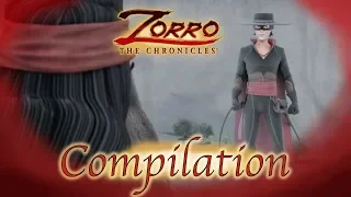 Les Chroniques de Zorro | 1 Heure COMPILATION | Episode 13 - 15 | Dessin animé de super-héros