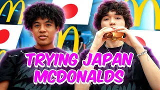 Trying McDonalds in Japan for the First Time FT. Asher Lara