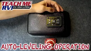 How To Operate Your RVs Electric Auto-Leveling System | Teach Me RV!