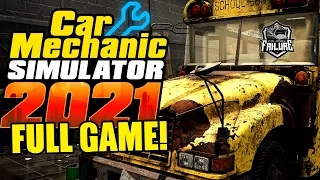 Full game! Car Mechanic Simulator 2021 gameplay part 1