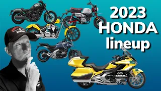 Honda's 2023 Motorcycle Lineup | Cruiseman's Garage