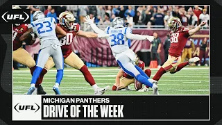 Michigan Panthers' Jake Bates drills a 64-yard game-winning FG | Drive of the Week