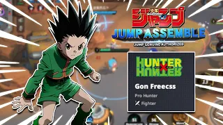 Jump Assemble: Gon Freecss Pro Hunter (Fighter) Gameplay No Commentary