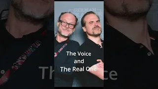 David Harbour meets his German Voiceactor Peter Flechtner