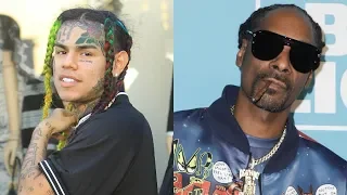6ix9ine Accuses Snoop Dogg Of Being A Snitch, Snoop Responds
