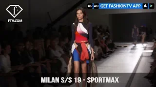 Milan Fashion Week Spring/Summer 2019 - Sportmax | FashionTV | FTV