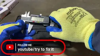 REVIEW ON A DIGITAL CALIPER ALDI MADE BY WORKZONE.