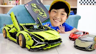 예준이의 자동차 장난감 레고 테크닉 조립놀이 트럭놀이 Car Toy Assembly with Lego Technic Truck Toys