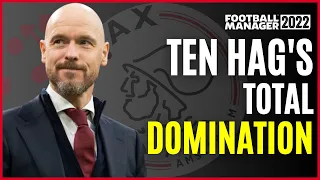 Erik ten Hag Tactic is Invincible | 100+ Goals + Possession | fm22 tactics | Football Manager 2022