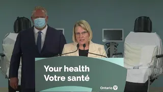 Premier Ford makes an announcement in Toronto | January 16