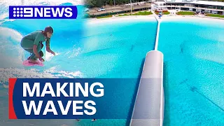 New multi-million dollar surf park set to open in Sydney | 9 News Australia