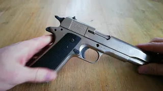 IWG Mod. Gouverneur 9mm PAK nickel Schreckschußpistole DEFEKT - VERKAUFT