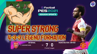 PES 2021 | Super Strong 4-3-3 legend formation