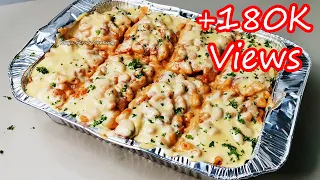 I SERVED THIS AND WAS GONE IN JUST 10MIN.!!! MADE THIS YUMMY NO BAKE MACARONI AND EVERYONE LOVED IT!