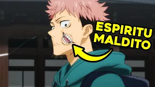 🔵era un CHICO NORMAL pero se FUSIONA con la MALDICION MAS PODEROSA de TODAS | Resumen Jujutsu Kaisen