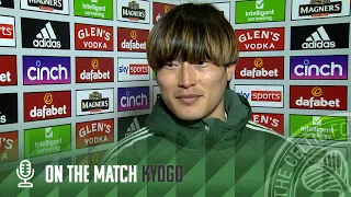 Kyogo On The Match | Celtic 3-1 Hearts | Victory for Celts in the Manager's 100th game in charge!